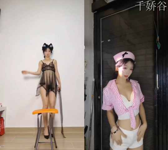 高颜值百合舞姬原野芽美D音风舞蹈合集