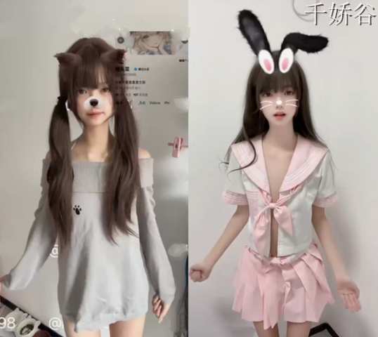 清纯颜白虎网红讨厌小鱼干(猫头菜)舞蹈作